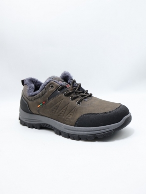Trekkingowe męskie ocieplane (40-45) 13100-3 BROWN