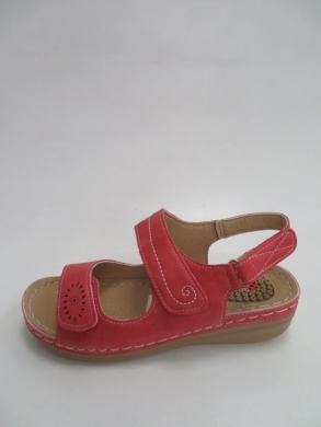 Sandały Damskie na koturnie (36-41) KS-9101 RED