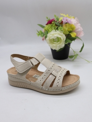 Sandały damskie na płaskim (36-42) F758-2 BEIGE