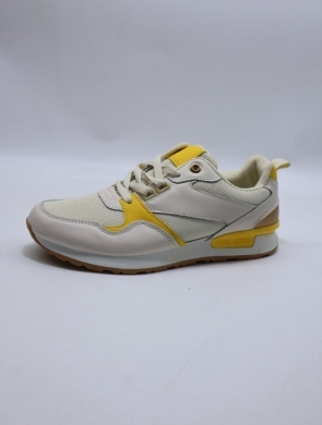 Buty sportowe damskie na płaskim (36-41) 9370 BEIGE