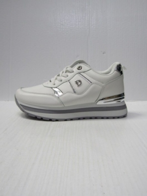 Buty sportowe damskie na płaskim (36-41) J-152 WHITE