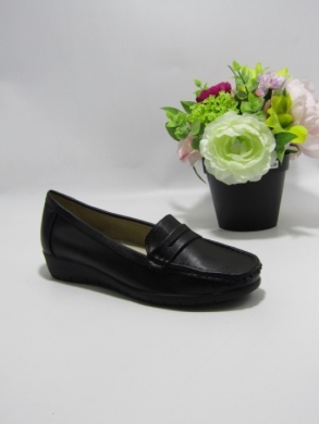 Półbuty damskie na koturnie (36-41) F70-1 BLACK