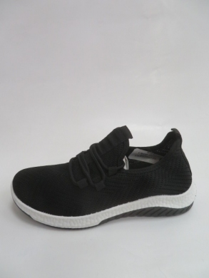 Buty sportowe damskie na płaskim (36-41) CB128 BLACK