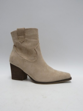 Botki damskie na obcasie (36-41) C-180 BEIGE