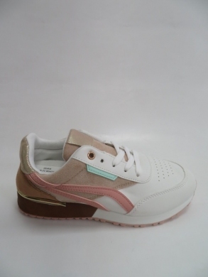 Buty sportowe damskie na płaskim (36-41) YR-71 WHITE