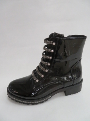 Botki damskie jesienne na obcasie (36-41) 106M BLACK