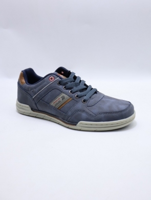 Buty sportowe męskie (41-46) A104-6 NAVY/CAMEL