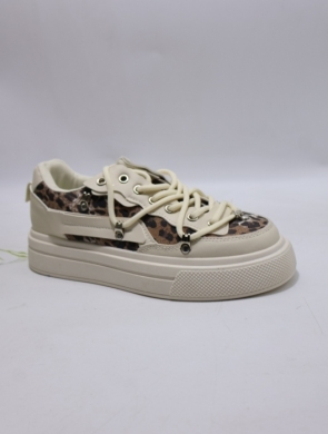 Buty sportowe damskie na płaskim (36-41) SL-A36 BEIGE