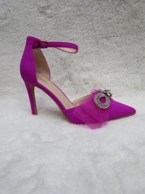 Sandały damskie na szpilce (36-41) NF82 PURPLE