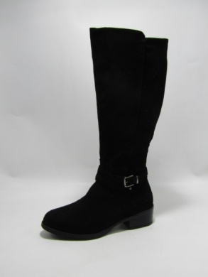 Kozaki damskie na płaskim (36-41) 23003-6 BL MIRO