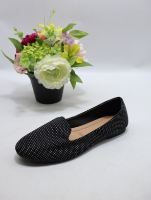 Baleriny damskie (36-41) 81195-4B BL/WH