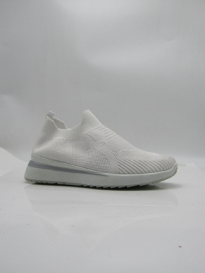 Buty sportowe damskie na płaskim (36-41) K2118 WHITE