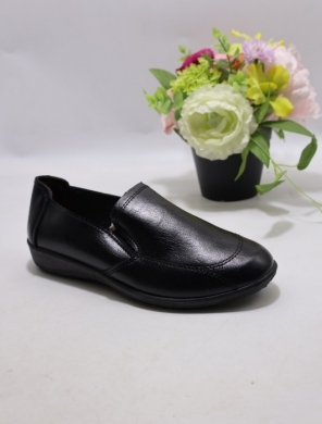 Półbuty damskie na płaskim (37-42) A15 BLACK