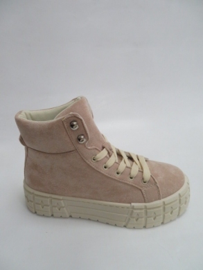 Botki damskie jesienne na koturnie (36-41) F055 KHAKI