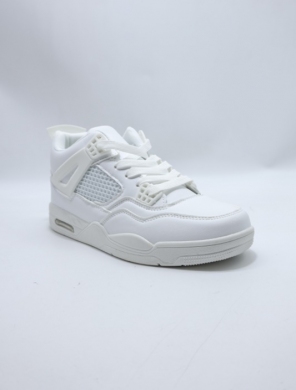Buty sportowe damskie na płaskim (36-41) D660-Y ALLWHITE