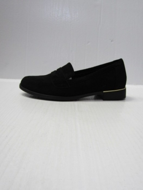 Mokasyny damskie na płaskim (36-41) DF-16 BLACK