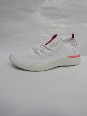 Buty sportowe damskie na płaskim (36-41) 1835-2 WHITE