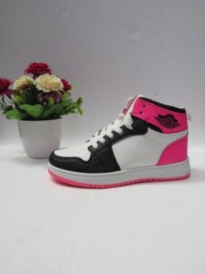 Buty sportowe damskie na płaskim (36-41) AT78-9 WHITE/ROSE