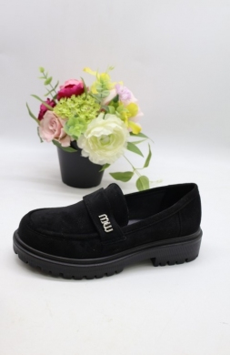 Mokasyny damskie na płaskim (36-41) LP0907 BL/MIC