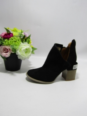 Botki damskie na płaskim (36-41) A5700 BLACK