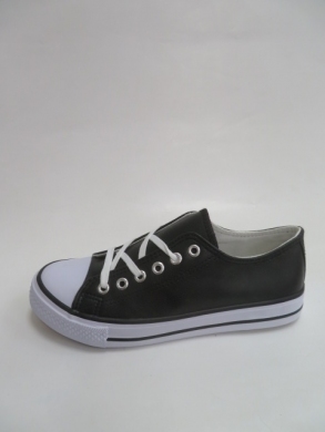 Trampki damskie na płaskim (36-41) AJZL-05 BLACK