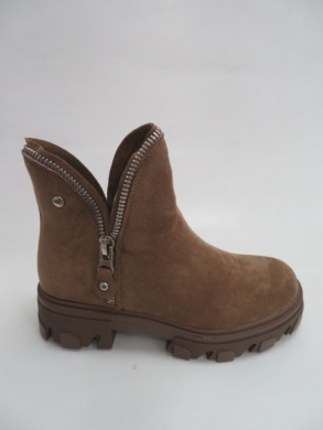 Botki damskie jesienne na płaskim (36-41) 8500 KHAKI