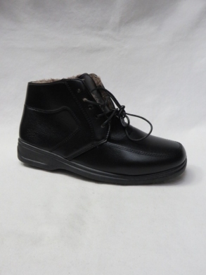 Botki męskie ocieplane (40-45) F928 BLACK