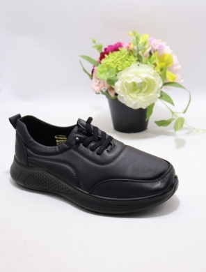 Buty sportowe damskie na płaskim (36-41) 6769 BLACK