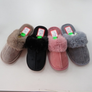 Kapcie damskie ocieplane (36-41) G-5 MIX