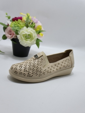 Półbuty damskie na koturnie (36-41) TB3-01 BEIGE