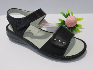 Sandały damskie na płaskim (36-41) SL2203-1 BLACK