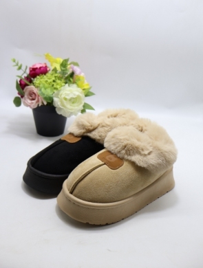 Kapcie damskie ocieplane (37-41) 6628 MIX
