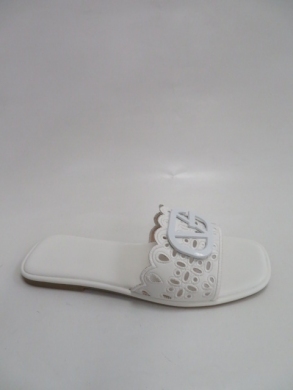 Klapki damskie na płaskim (36-41) 5269 WHITE