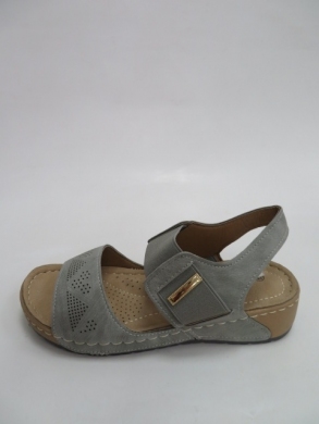 Sandały Damskie na koturnie (36-41) L4-3 GREY