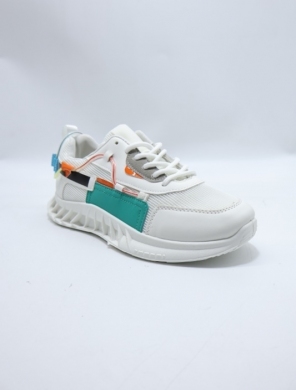 Buty sportowe damskie na płaskim (36-41) 20001 WHITE