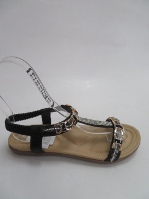 Sandały Damskie na płaskim (36-41) 1966 BLACK