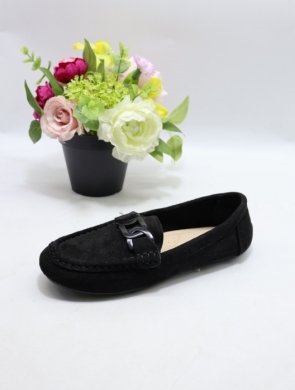 Mokasyny damskie na płaskim (36-41) K99231 BLACK