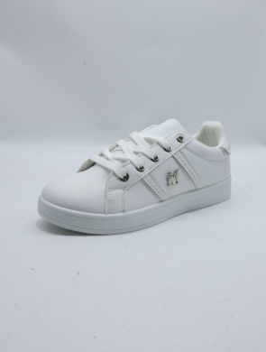 Buty sportowe damskie na płaskim (36-41) DD-320 WH/SILVER