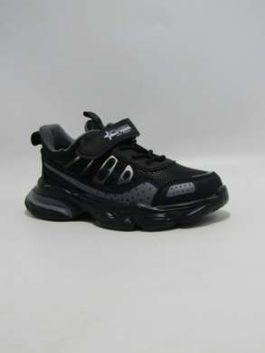 Buty sportowe chłopięce (31-36) C001 BLACK/GRAY