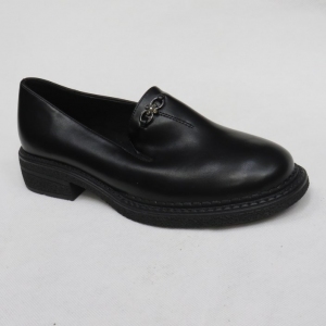 Mokasyny damskie na płaskim (36-41) 3221 BLACK