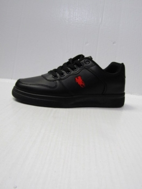 Buty sportowe damskie na płaskim (36-41) 2418-21 BLACK
