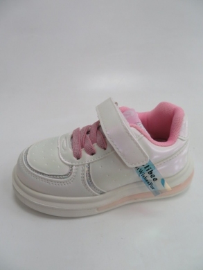 Buty sportowe Dziewczęce (21-26) E82 WHITE/PINK