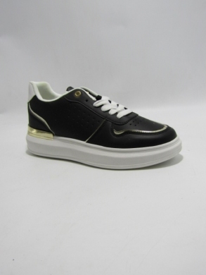 Buty sportowe damskie na płaskim (36-41) SX33 BLACK