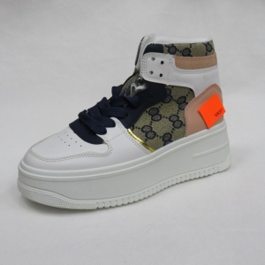 Buty sportowe damskie na koturnie (36-41) 8788-SP BLUE