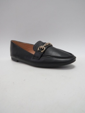 Mokasyny damskie na płaskim (36-41) LCL-2 BLACK