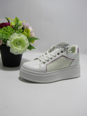Buty sportowe damskie na płaskim (36-41) 85-947 PURPLE