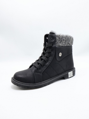 Trapery damskie ocieplane (37-42) 3008-11 BL/BL