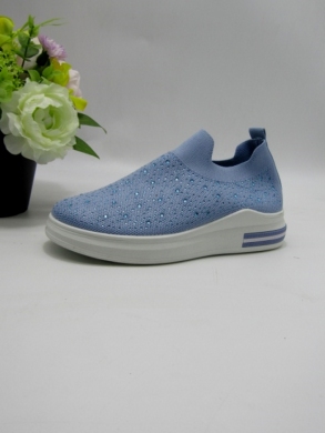 Buty sportowe damskie na płaskim (36-41) 85-881 BLUE