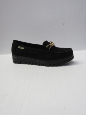 Mokasyny damskie na płaskim (36-41) GS69 BLACK