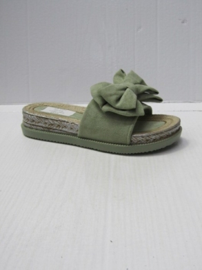Klapki damskie na płaskim (36-41) BJ667 GREEN
